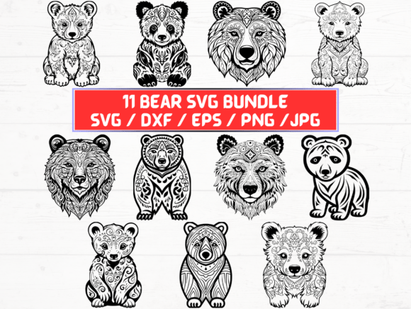 Bear Laser Cut: Crafts & Graphics for Local Branding