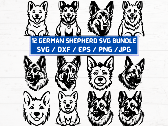 German Shepherd Svg Bundle: A Graphic Designer’s Take