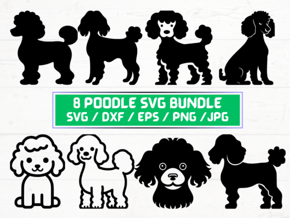 Poodle Svg Bundle: A Graphic Asset for Crafts and Branding