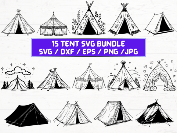 Tent Laser Cut: Graphics & Crafts Design Asset Review