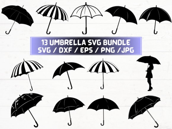 Umbrella SVG: Graphics for Crafts That Actually Work